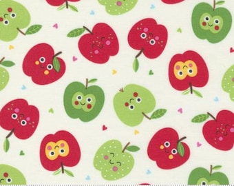 Rainbow Garden Cloud 35364 11 Moda - Abi Hall for Moda - Apple a Day Novelty Apples