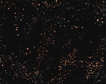Speckled Metallic Black RS5027 61M Ruby Star - Speckled Dots