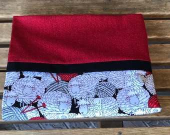 Sheep/ wool  / Pillowcase - Novelty - knitting Enthusiast