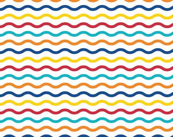 End of Bolt Exactly 1 3/4 Yards - Colorfully Creative Crayola For Riley Blake  - C5404-MULTI