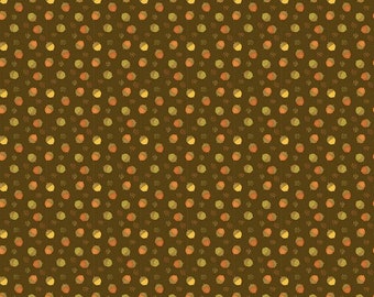 Riley Blake - Adel in Autumn Acorns Chocolate C10824