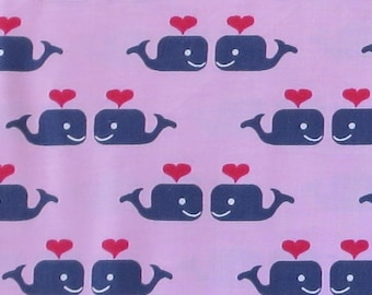 Oh Say Can You Sea Pink Whales in Love # ST-JL707PNK