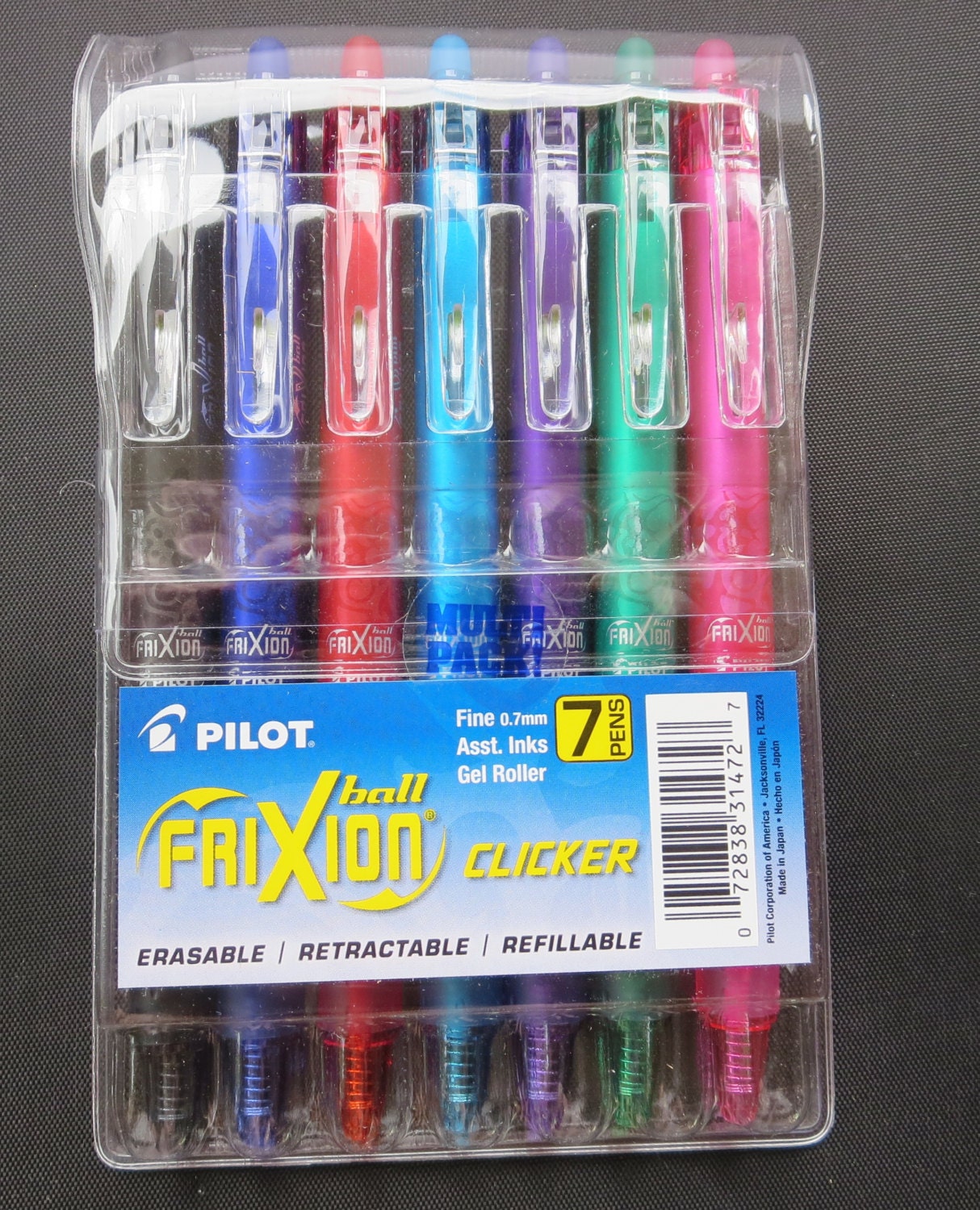 Frixion Fine Point 0.7mm Clicker Fabric Pen — Quilt Beginnings