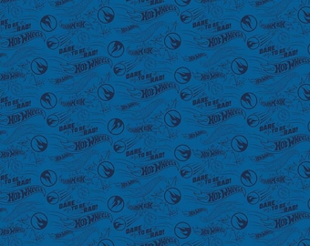 Riley Blake - Hot Wheels Dare To Be Rad Navy C9753 - Fabric