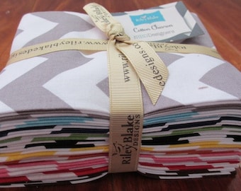 Riley Blake Cotton Chevron Fat Quarters