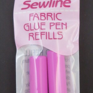 Pink Sewline Fabric Glue Pen Refill - Pen Sold Separately ( Link Below) - Glue Stick/ Gluestick