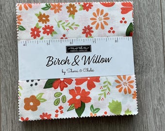 Birch and Willow Charm Pack by Sherri and Chelsi For Moda  37720PP