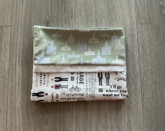 Missionary Pillowcase - Elder Pillowcase -  Missionary Gift/ LDS Gift - Grab While you Can- Fabric Has Been Discontinued!