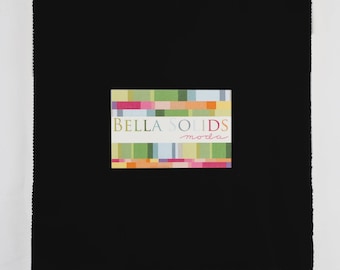 Bella Solids Black Junior Layer Cake - Moda 9900JLC-99 - 9900JLC99