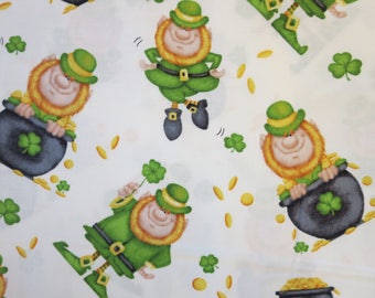 Henry Glass -   Lucky Me! by Shelly Comiskey of Simply Shelly Designs - 6850-6  Tossed Leprechaun-Multi