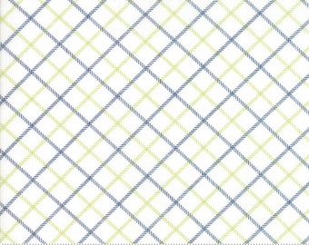Bonnie Camille Smitten Fabric -Bias Plaid Navy 5517527