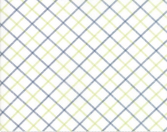 Bonnie Camille Smitten Fabric -Bias Plaid Navy 5517527