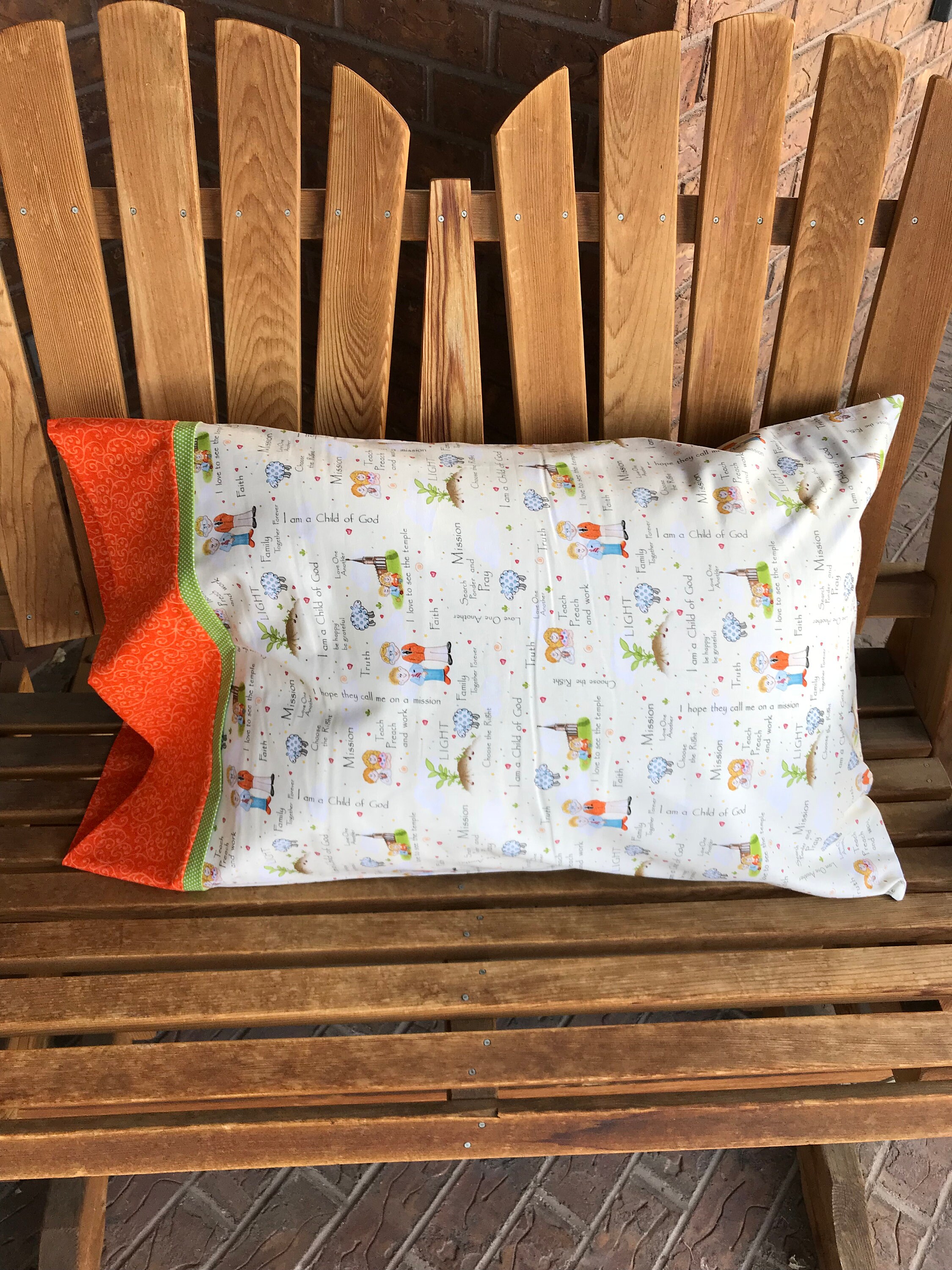 Pillowcase CTR Themed Pillowcase / Missionary Gift/ LDS Gift Made