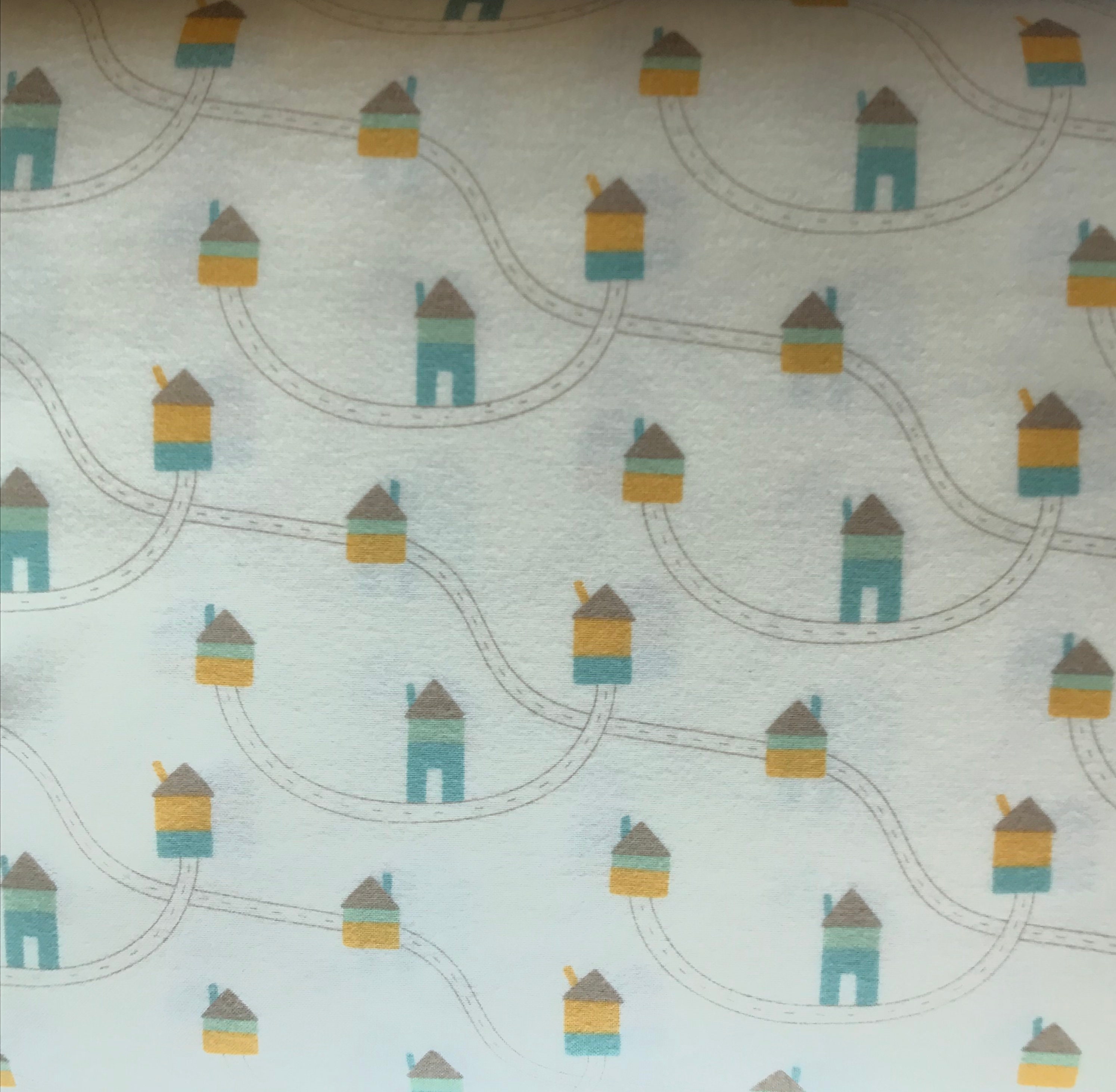 Corner Of 5th Fun 17903 11b Brushed Fabric Cream