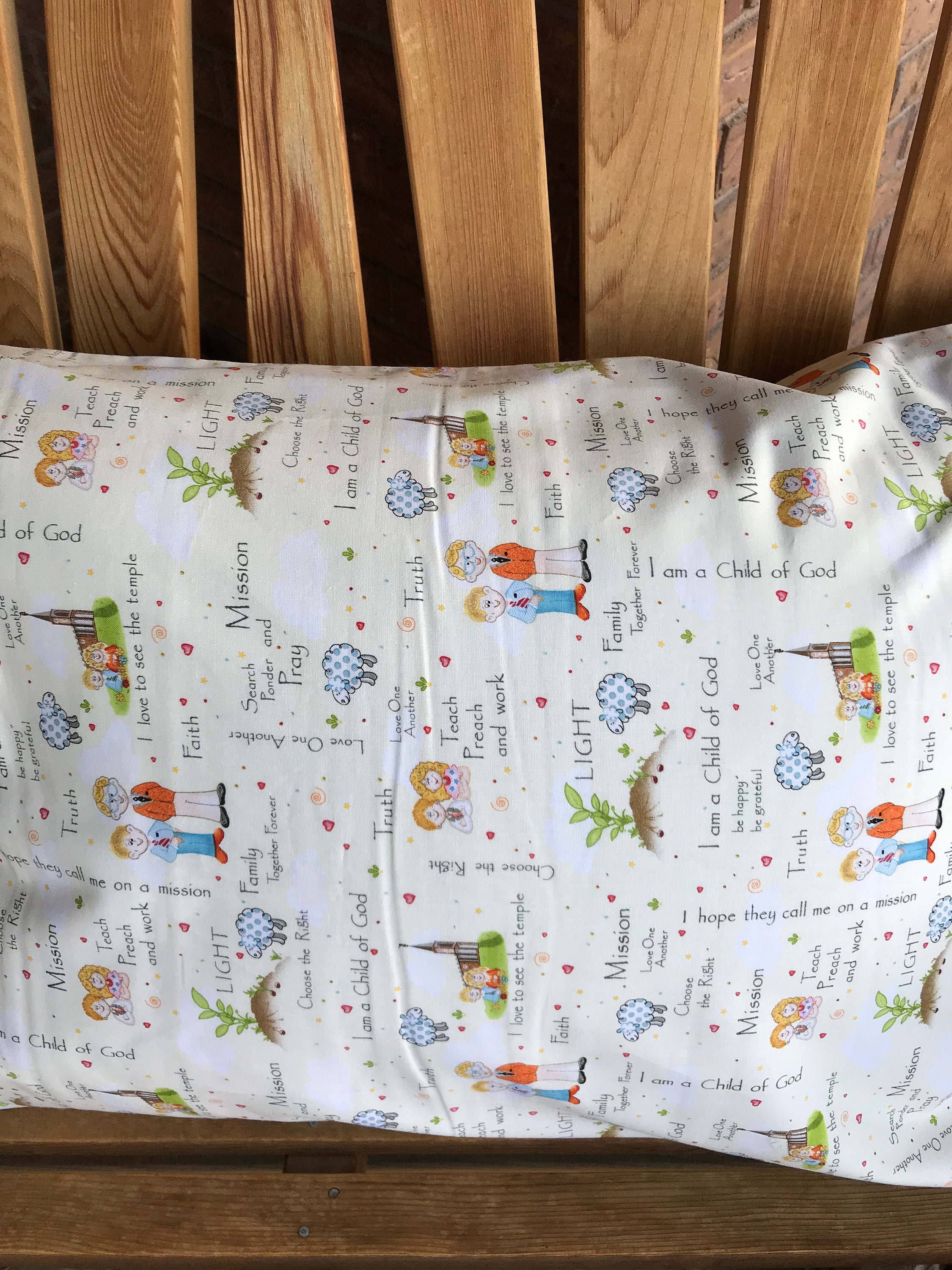 Pillowcase - CTR Themed Pillowcase / Missionary Gift/ LDS Gift -Made ...