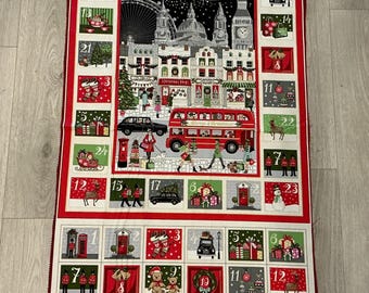 Makower UK Advent Calendars London Advent Calendar Multi TP 2369