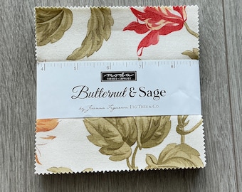 Fig Tree - Butternut and Sage Charm Pack
