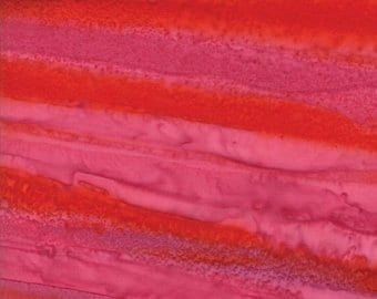 Moda Lipstick Salsa Batik Fabric - 4345 33 - Moda