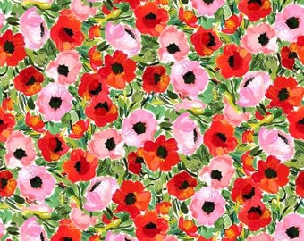 Multi Poppy Field  - ST-DJL1899MULTI Fabric by Dear Stella