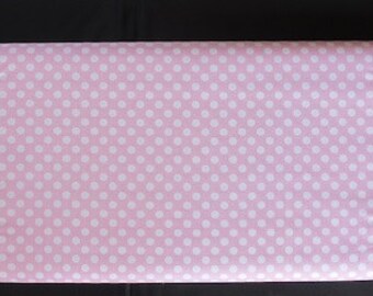 End of Bolt 1 1/4 Yards - Riley Blake- Baby Pink Small Dots C350-75