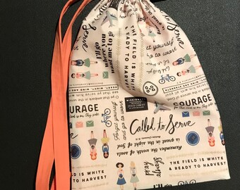 Reusable Fabric Missionary Gift Bag