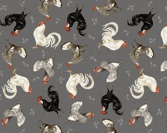 Wilmington Prints, Free Range Fresh by Katie Pertiet, Chicken Toss - 16512 939