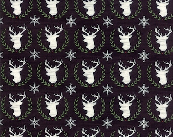 Hearthside Holiday by Deb Strain - Seasonal Christmas  Laurel Deer Black - 1983213 - 19832 13