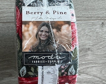 Berry and Pine Jelly Roll 5240JR Moda - Lella Boutique