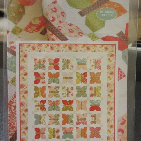 Painted Ladies Quilt Pattern by Fig Tree and Co