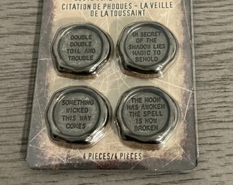 Tim Holtz Idea-ology  - Quote Seals Halloween   - TH94163