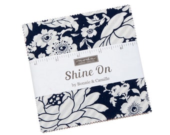 Bonnie And Camille Shine On  Charm Pack  5 Inch Squares - In Stock