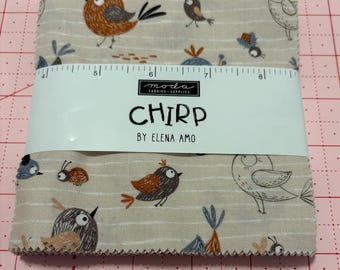 Moda Chirp Charm Pack 39030PP Precuts - Elena Amo