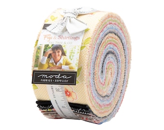 Fig Tree Fabric -Figs and Shirtings Jelly Roll