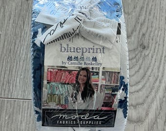 Blueprint Jelly Roll  - By Camille Roskelley 55330JR - Shipping Now