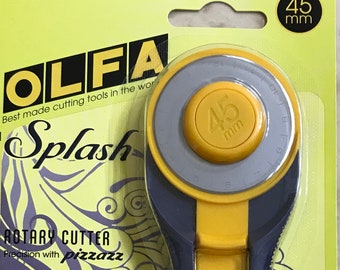 Olfa Splash 45mm Rotary Cutter - Navy