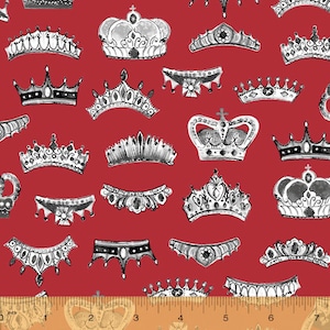 LONDON by Whistler Studios -  Windham Fabrics  - 52346-2   -Crowns