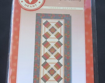 Sandy Gervais - Turkey Crossing  # 631 Table Runner Pattern