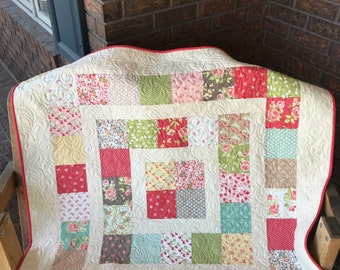 Homemade - Strawberry Fields Baby Quilt