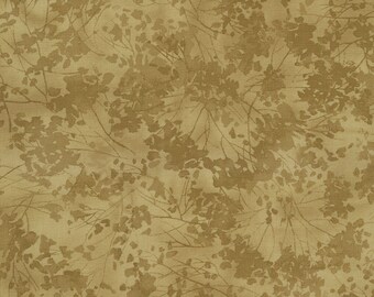 Timeless Treasures -  C77412 Taupe Tonal Floral - Nature