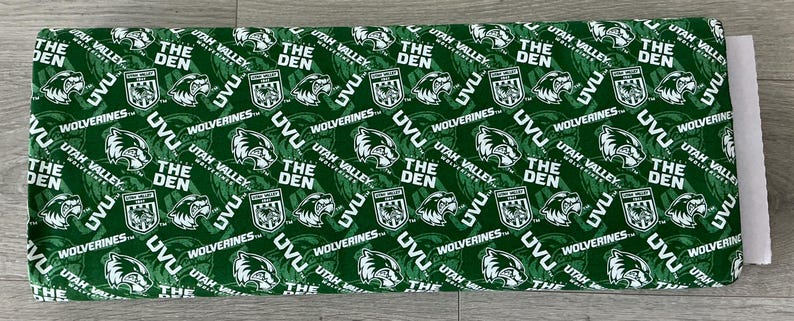 UtahValley University - Tone on Tone-100% Cotton-UVS1178 - UVU Fabric bild 1