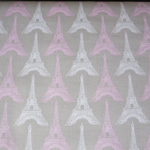 Riley Blake - Pepe In Paris Fabric - Tower Gray