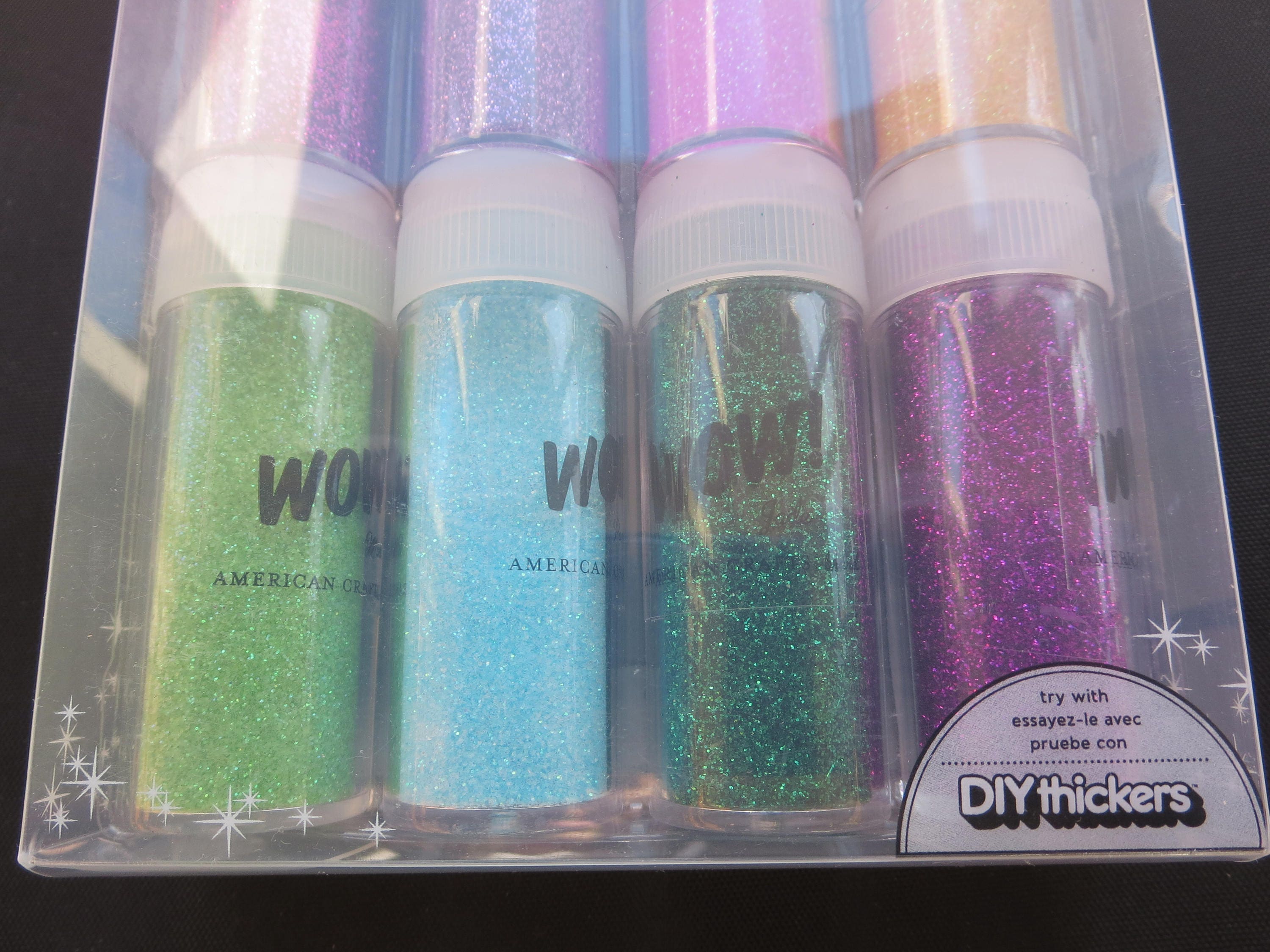 American crafts Extra Fine Glitter Set 27385