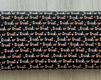 Riley Blake - Hey Pumpkin TRICK Or Treat - C16034-Black By My Mind’s Eye