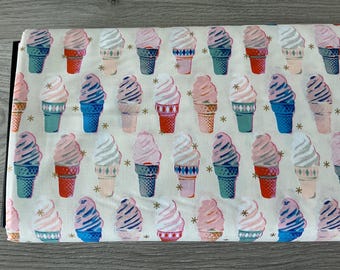 Best Day Ever Ice Cream Metallic Stars RS0105 11M  - Melody Miller  for Ruby Star Society - Moda