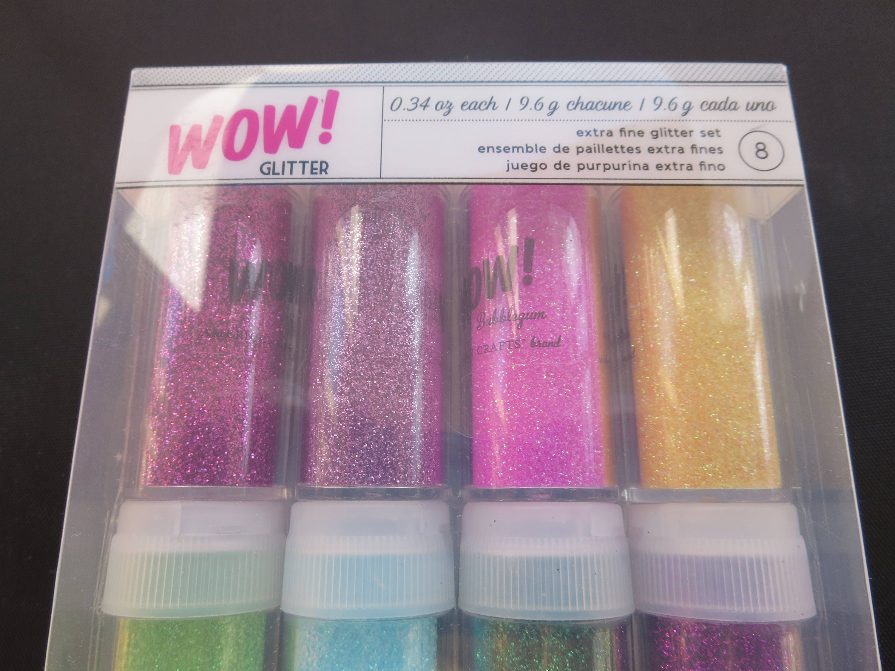 American crafts Extra Fine Glitter Set 27385