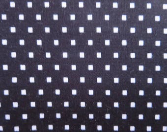 Black Fabric With White Squares - Shine Bright FabricBy Simple Simon And Company For Riley Blake - C6666