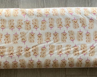 Honey Bears Fabric - Eggs and Friends by Ruby Star - Natural RS3092 11