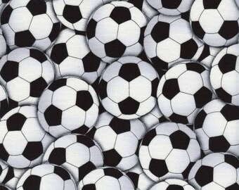 White Packed Soccer Balls - C4820- White - Timeless Treasure