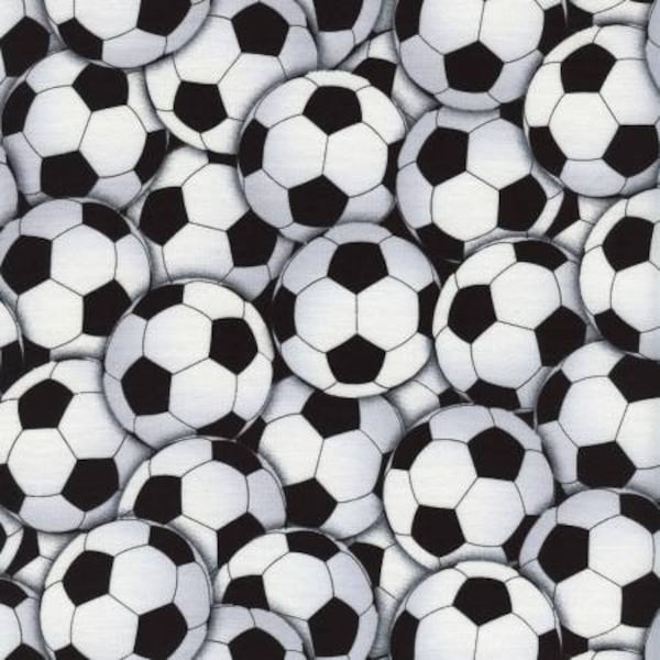 White Packed Soccer Balls - C4820- White - Timeless Treasure