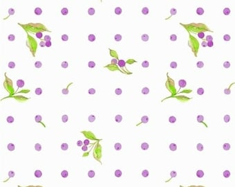 LOVE LETTERS by Shannon Christensen for Windham Fabric 51417-2 Flower Dot Lilac